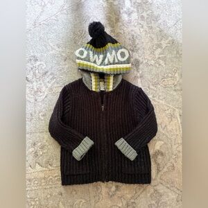 Zara boys 9/12 ski hoodie